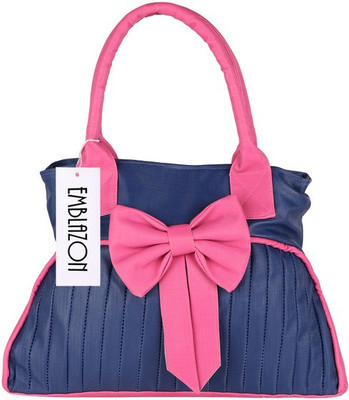 

Lambency Hand-held Bag(Blue, Pink)