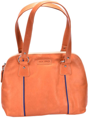 

Hidestitch Hand-held Bag(Tan)