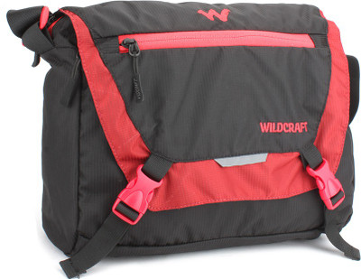 

Wildcraft Messenger Bag(Black, Red)