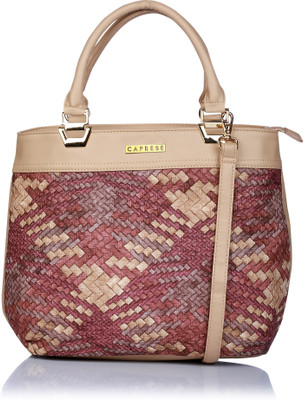 

Caprese Hand-held Bag(Brown, Purple)