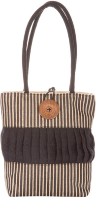 

Jute Cottage Shoulder Bag(Black)