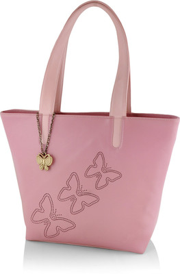 

Butterflies Hand-held Bag(Pink)