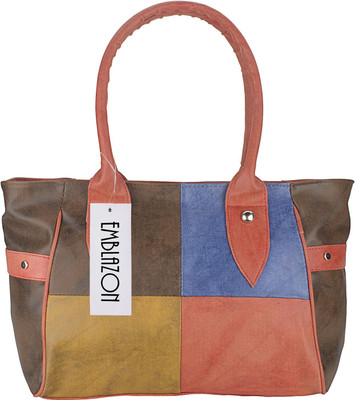 

Emblazon Hand-held Bag(Multicolor)