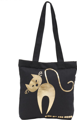 

Haqeeba Tote(Black, Gold)