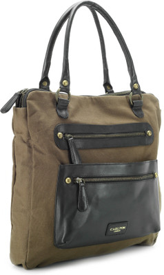 

Carlton London Hand-held Bag(Brown, Black), Black;brown