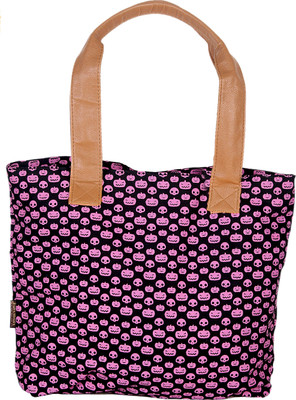 

Kanvas Katha Tote(Black)