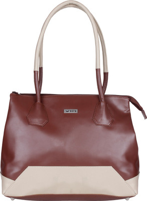 

Bern Hand-held Bag(Brown, Beige), Beige;brown