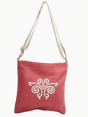

Jute Tree Tote(Pink)