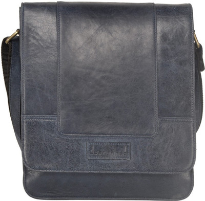 

Justanned Messenger Bag(Blue)