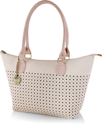 

Butterflies Hand-held Bag(Beige)