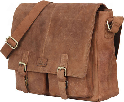 

Leaderachi Messenger Bag(Brown)