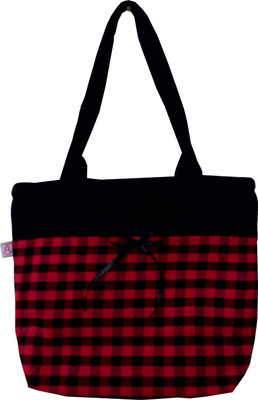 

Evagloria Shoulder Bag(Red, Black), Black;red
