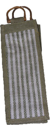 

Poet's Choice Bottle Bag(Green, White)
