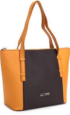 

Caprese Tote(Black, Tan)