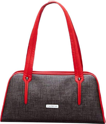 

Caprese Satchel(Grey, Red)