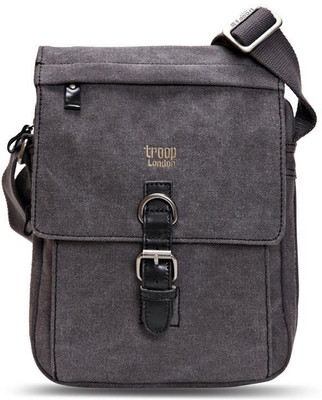 Troop London Messenger Bag(Black)