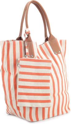 

Spice Art Hand-held Bag(Beige, Orange)