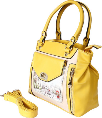 Advika Shoulder Bag(Yellow)