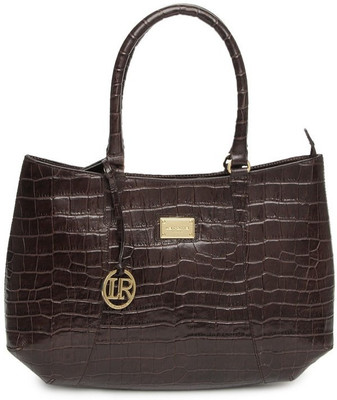 

La Roma Hand-held Bag(Brown)