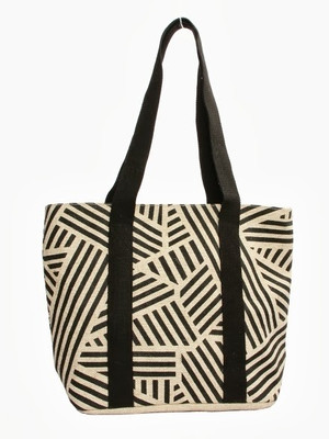 

Jute Tree Tote(Black)