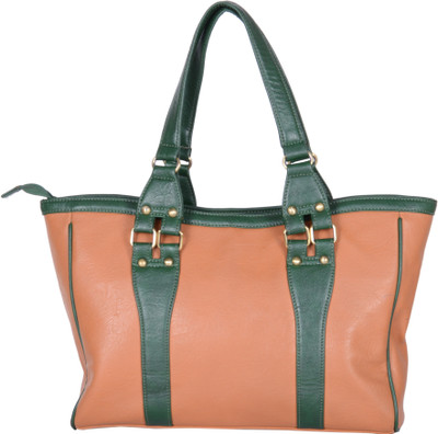 

Amore Roza Satchel(Tan, Green), Green;tan