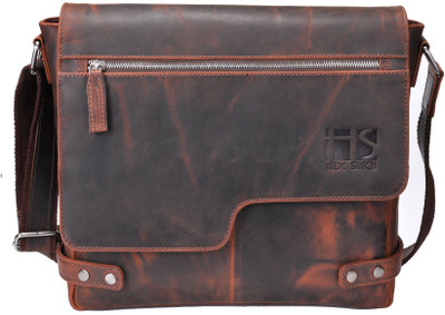 

Hidestitch Messenger Bag(Brown)
