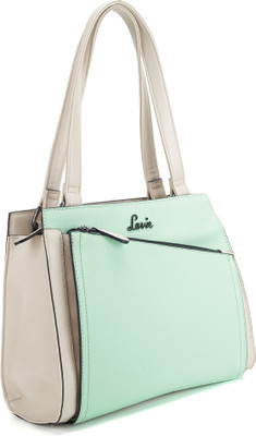 

Lavie Shoulder Bag(Green, Beige), Beige;green