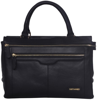 

Justanned Satchel(Black)