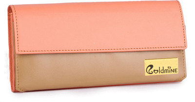 

Goldmine Girls Multicolor, Beige Artificial Leather Wallet(6 Card Slots)
