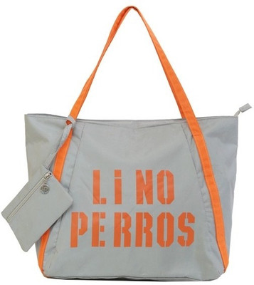 

Lino Perros Hand-held Bag(Grey, Orange)