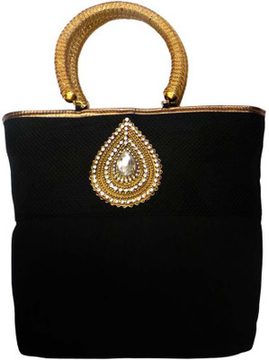 

Bhamini Hand-held Bag(Black)