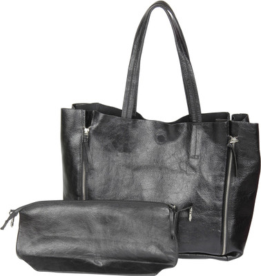 

Famous by Payal Kapoor Hand-held Bag(Black)