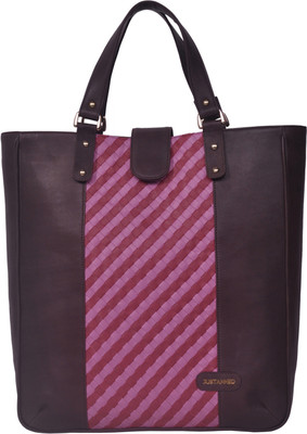 

Justanned Hand-held Bag(Grey, Pink)