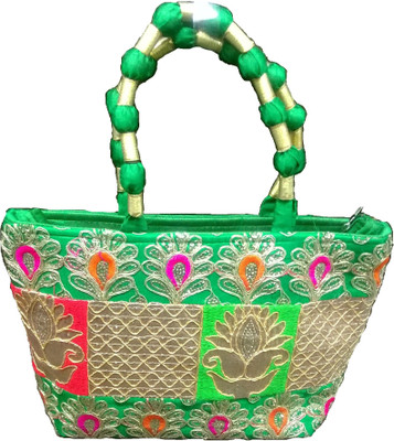 

IndoArtisan Hand-held Bag(Multicolor)