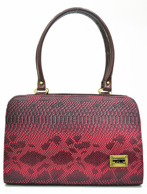 

AGINOS Hand-held Bag(Maroon)