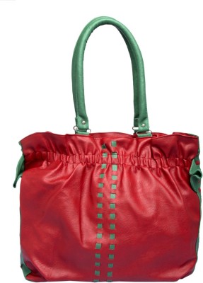 

Credulous Shoulder Bag(Pink, Green), Green;pink