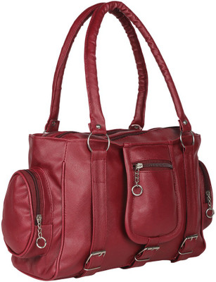 

Radhe Collection Hand-held Bag(Maroon)
