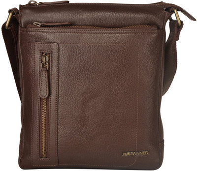 

Justanned Messenger Bag(Brown)