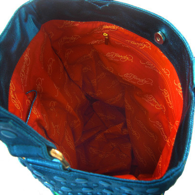 

Ed Hardy Hand-held Bag(Blue)
