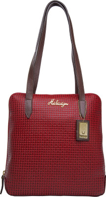 

Hidesign Shoulder Bag(Red, Brown), Brown;red