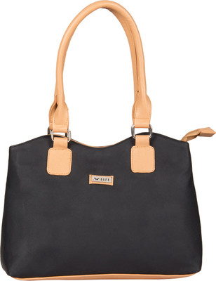 

Bern Hand-held Bag(Black, Tan)