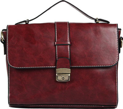 Zoricane Hand-held Bag(Maroon)