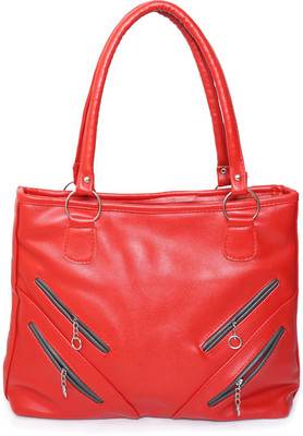 

Franclo Shoulder Bag(Red, Black), Black;red