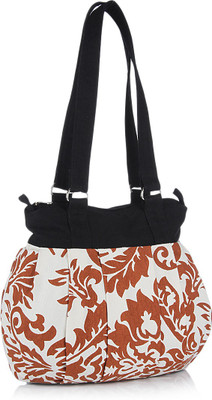 

Home Heart Shoulder Bag(Orange, Black, White), Black;orange;white