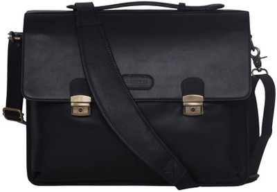 

Justanned Messenger Bag(Black)