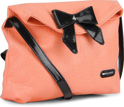 

Donna & Drew Women Casual Pink PU Sling Bag