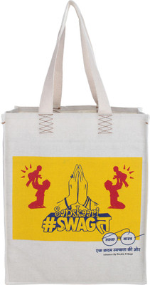 

The Blue Pink Hand-held Bag(Yellow)