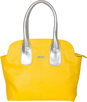 

Bern Hand-held Bag(Yellow, Silver), Silver;yellow