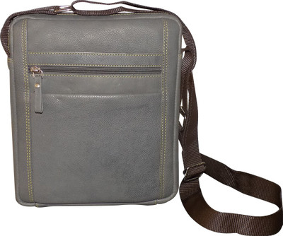 

Style 98 Style 98 Blue Premium Quality Leather Messenger Bag For Men and Women Waterproof Shoulder Bag(Blue, 5 inch)