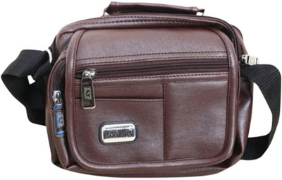 

HANDCUFFS Hand-held Bag(Brown)